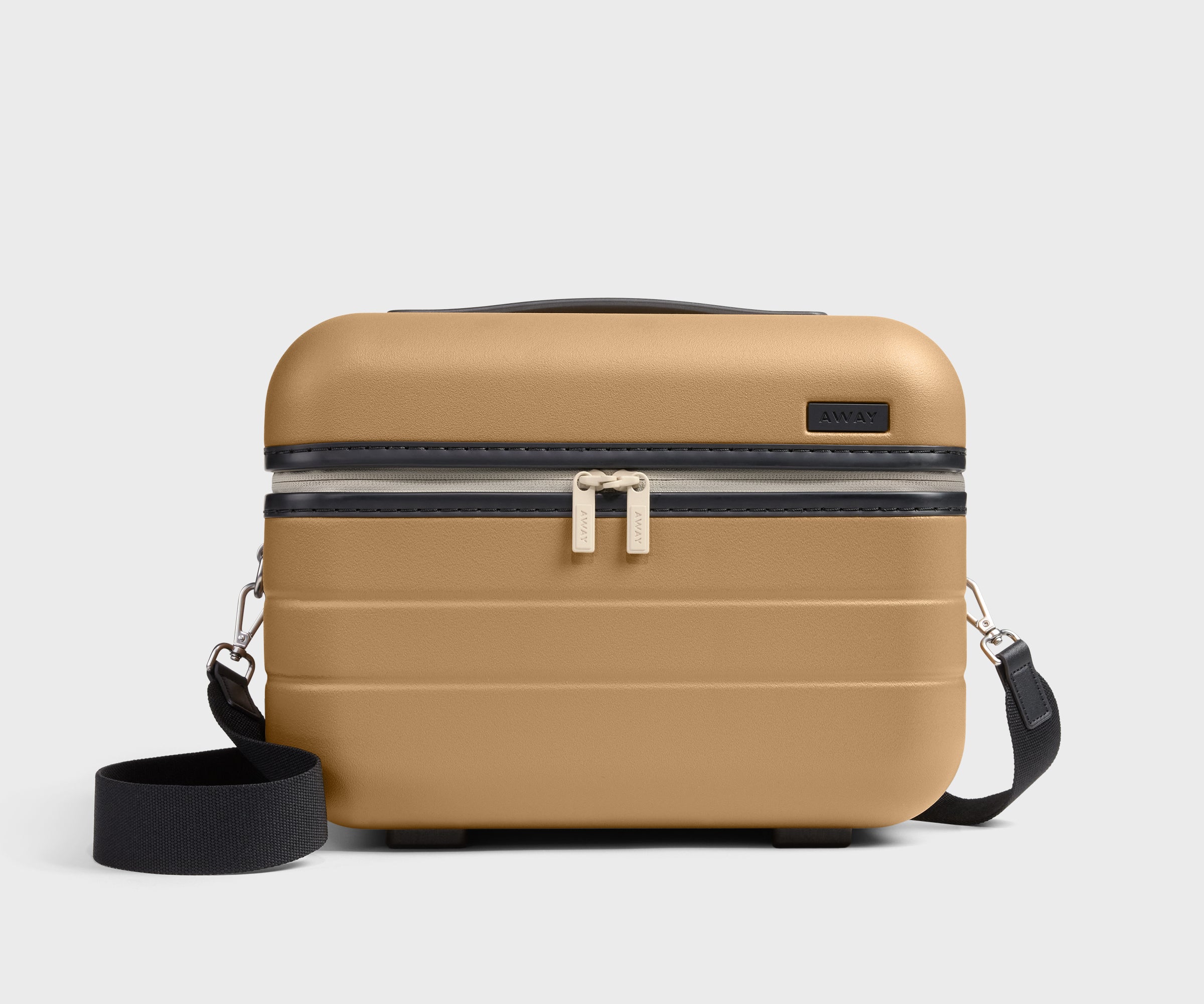 Away The Train Case in Tide Line Stripe