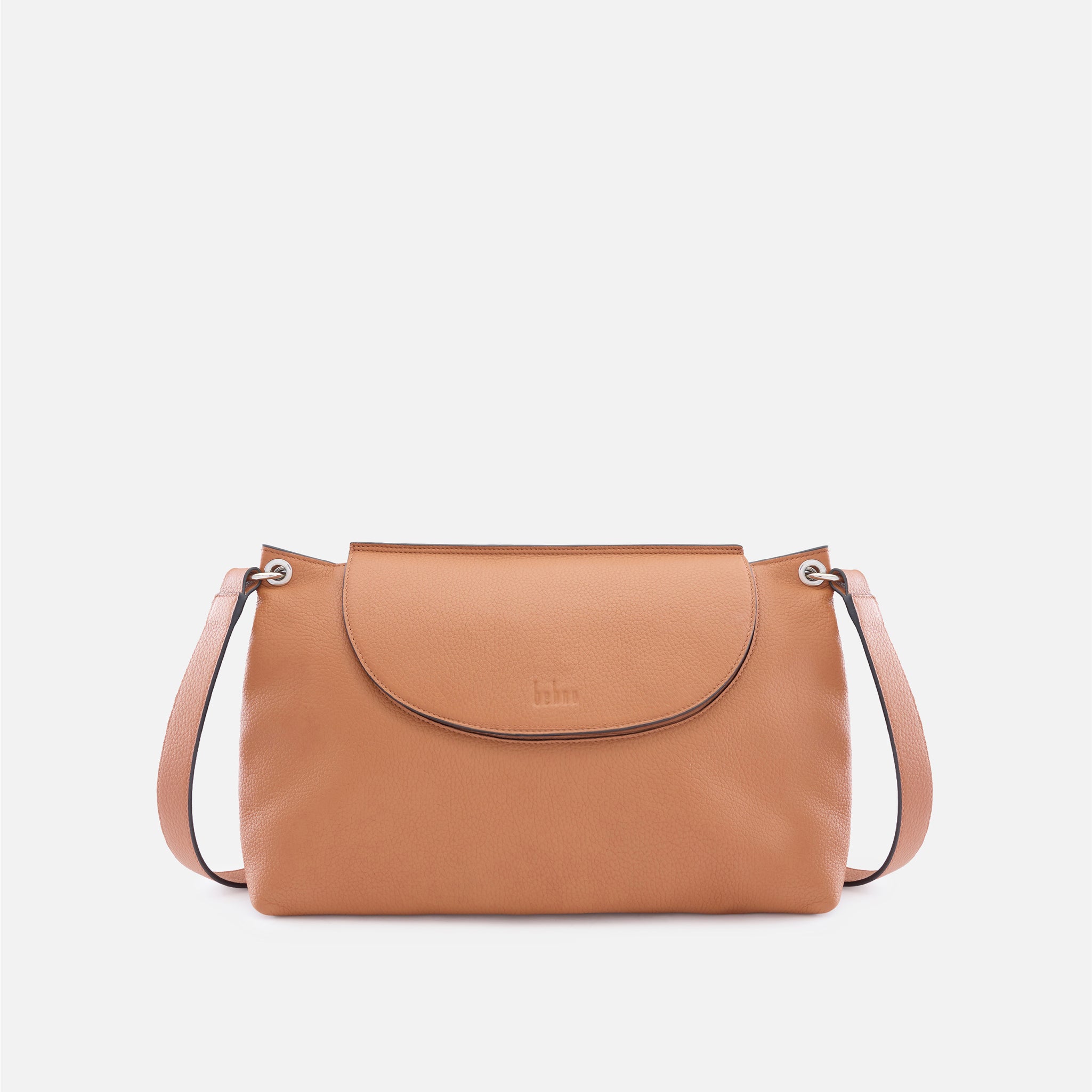 Behno JUDITH SATCHEL LARGE PEBBLE CLAY