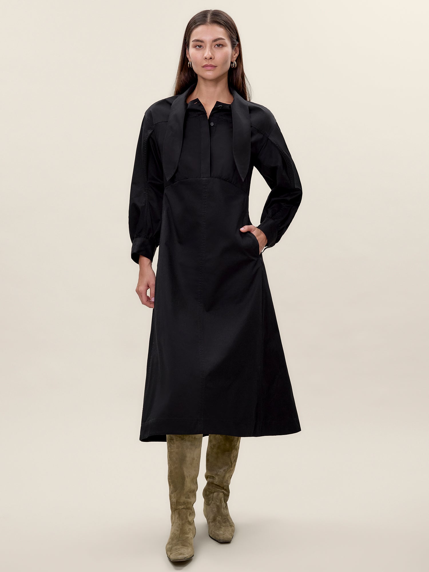 Rebecca Taylor Elspeth Twill Dress