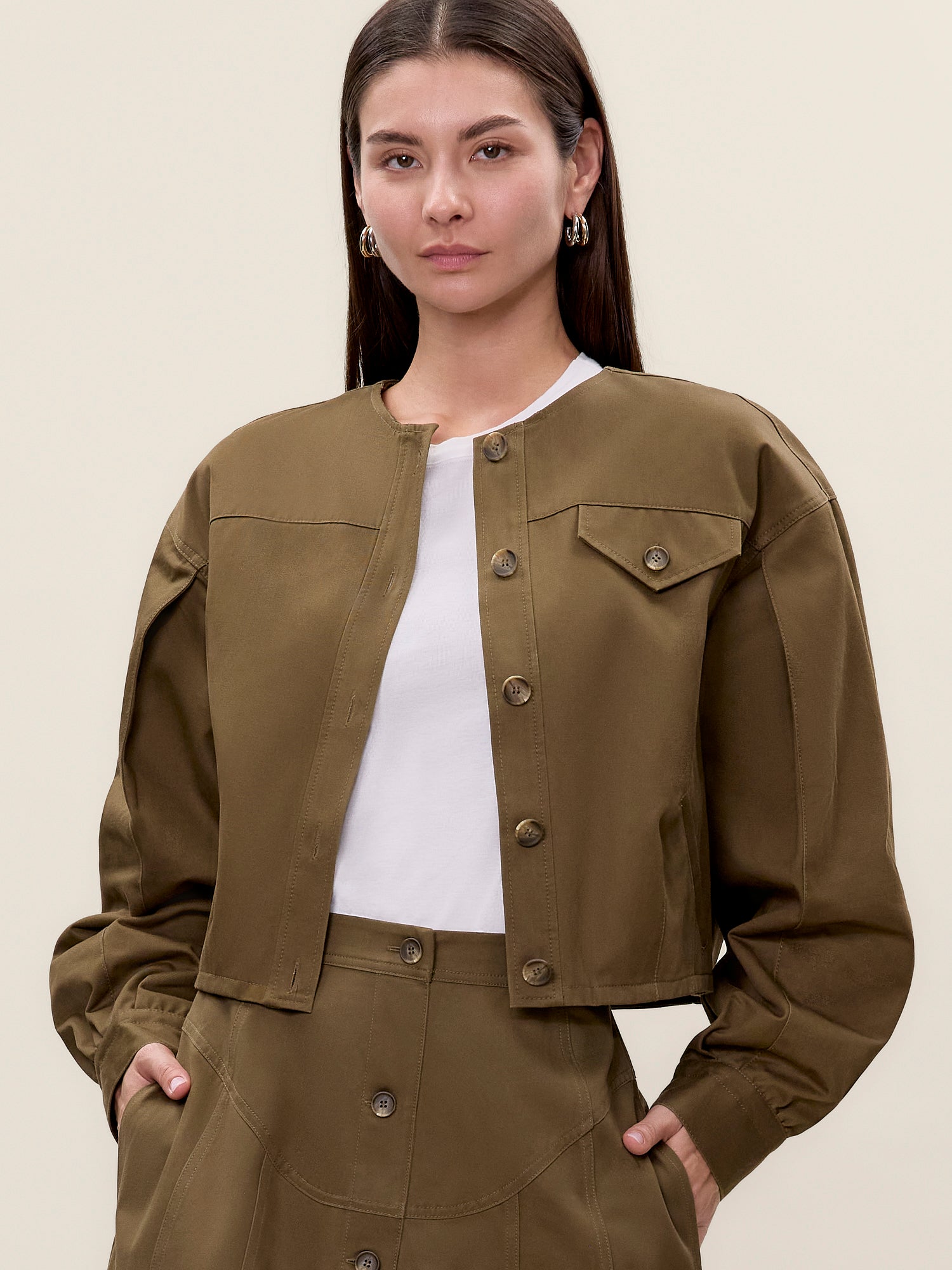 Rebecca Taylor Aria Twill Jacket