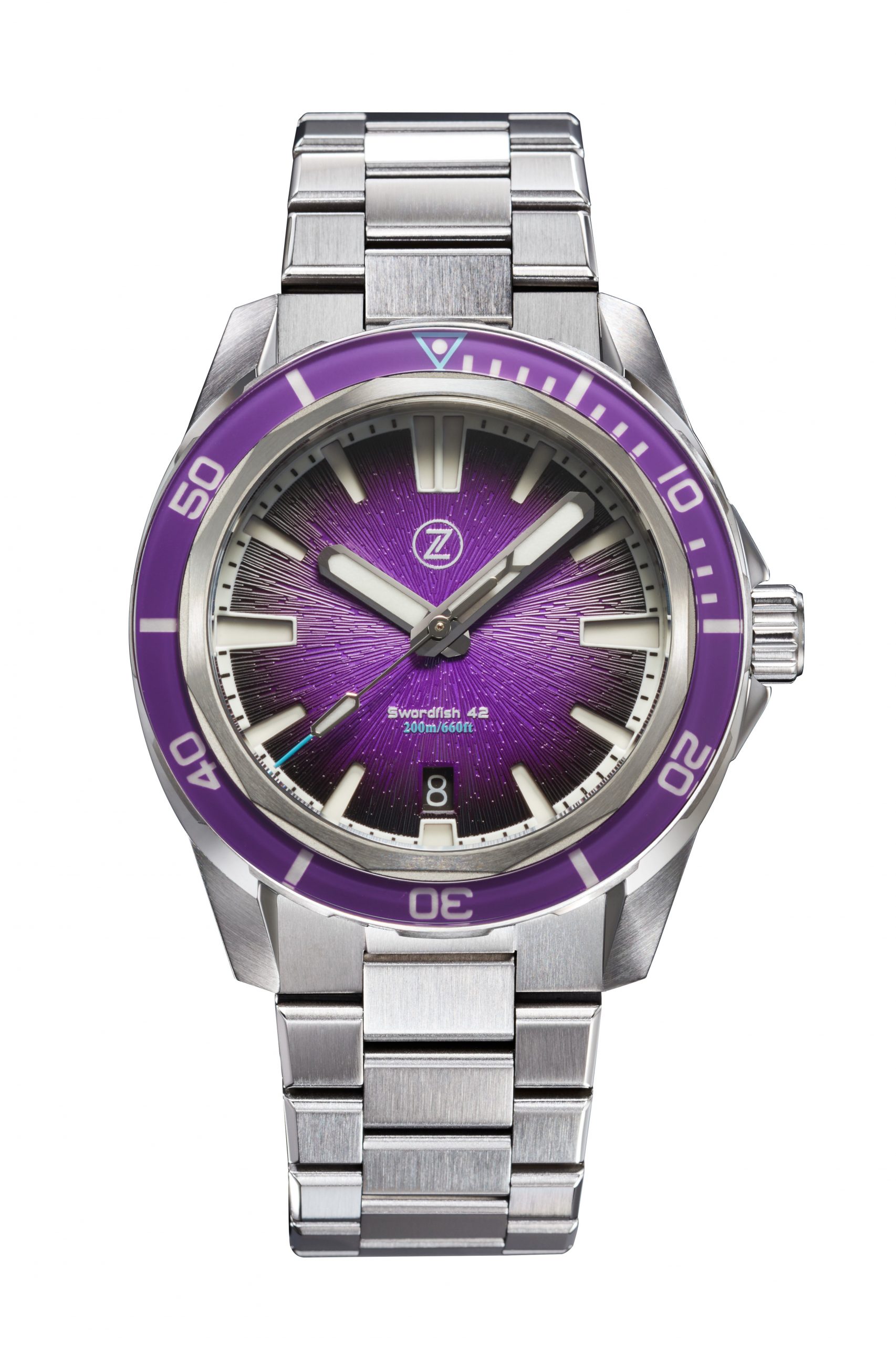 Zelos Swordfish 42mm SS 'Nebula'