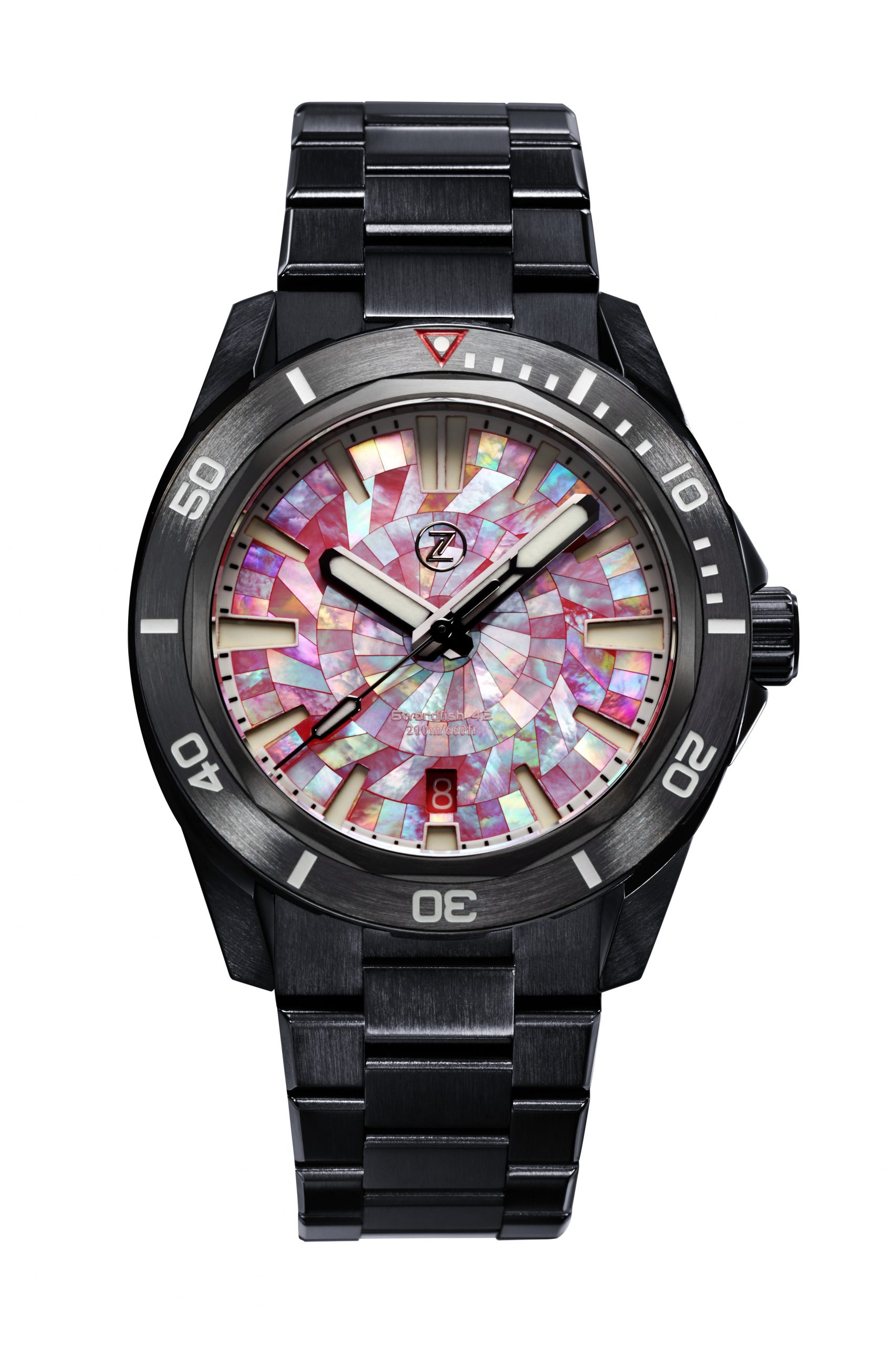 Zelos Swordfish 42mm DLC 'Scarlet'