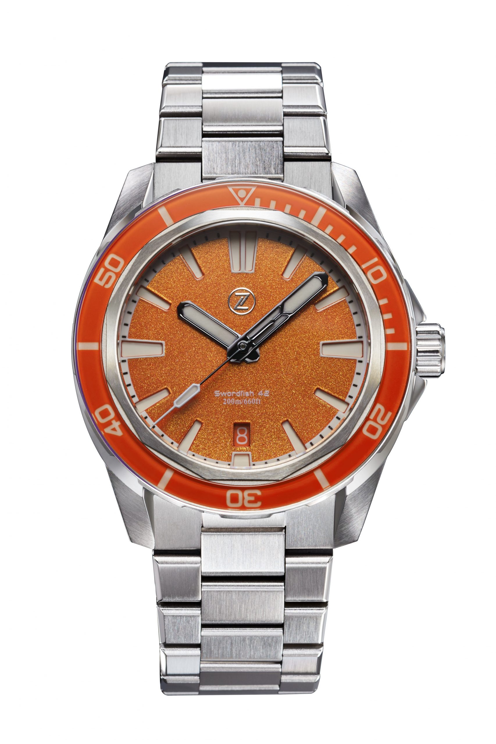 Zelos Swordfish 42mm SS 'Spark'