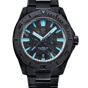 Zelos Swordfish 42mm SS DLC Meteorite