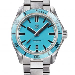 Zelos Swordfish 42mm SS 'Sky Blue'