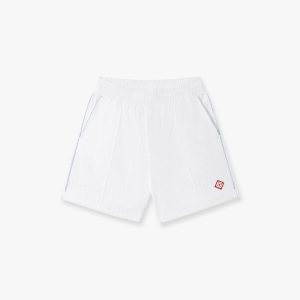 Casablanca White Towelling Shorts