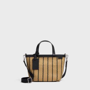 Away Mini Riviera Straw Tote