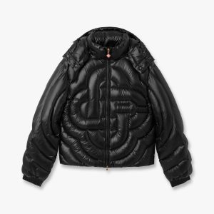 Casablanca Black Quilted Down Puffer Jacket