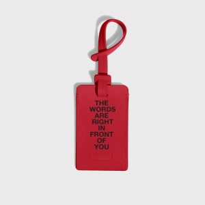 Away The Luggage Tag in The Words