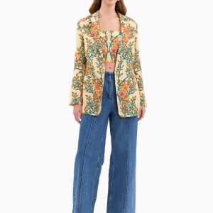 Rebecca Taylor Cleo Printed Blazer