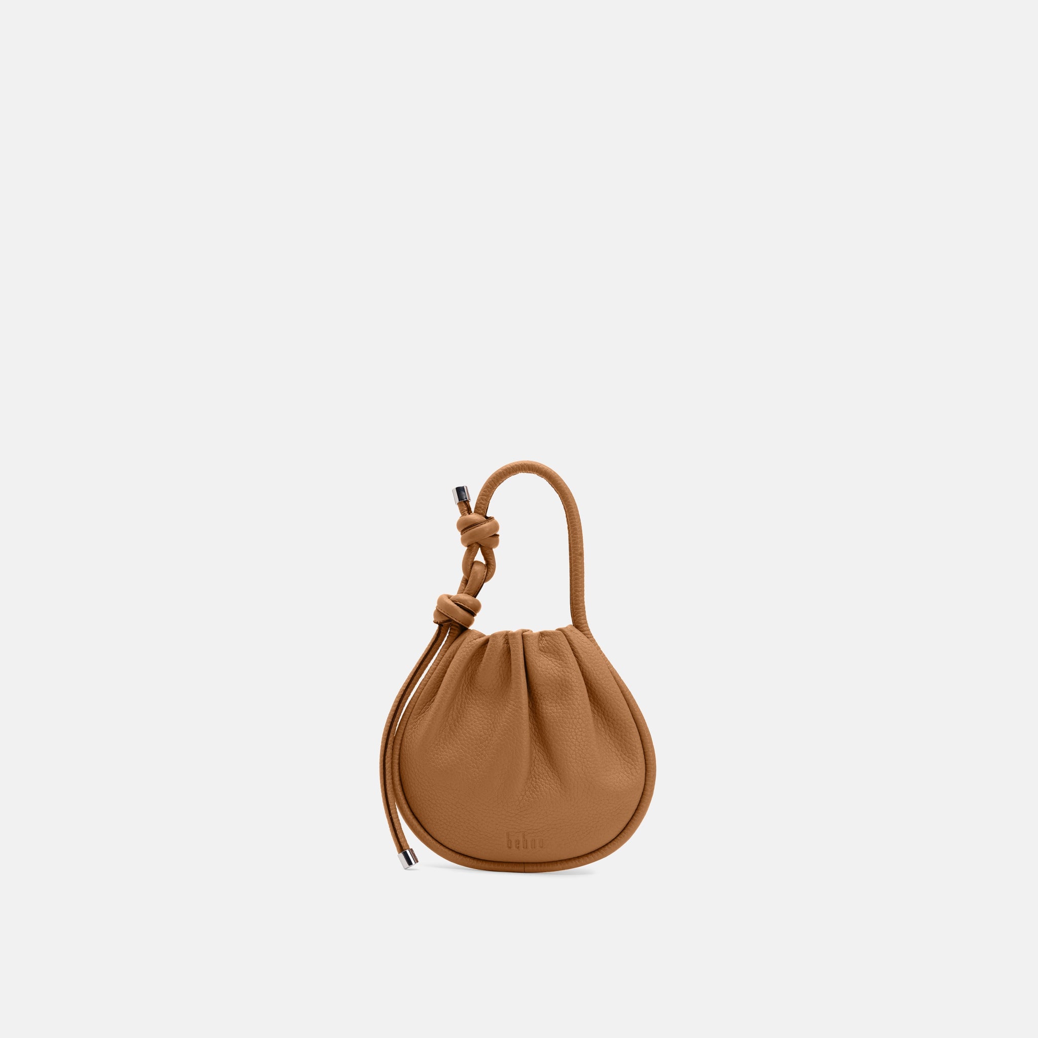 Behno INA MINI POTLI PEBBLE ALMOND