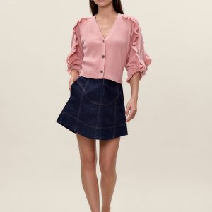 Rebecca Taylor Carmen Denim Skirt