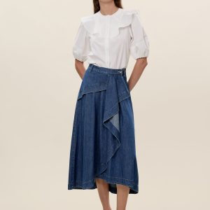 Rebecca Taylor Edith Denim Skirt