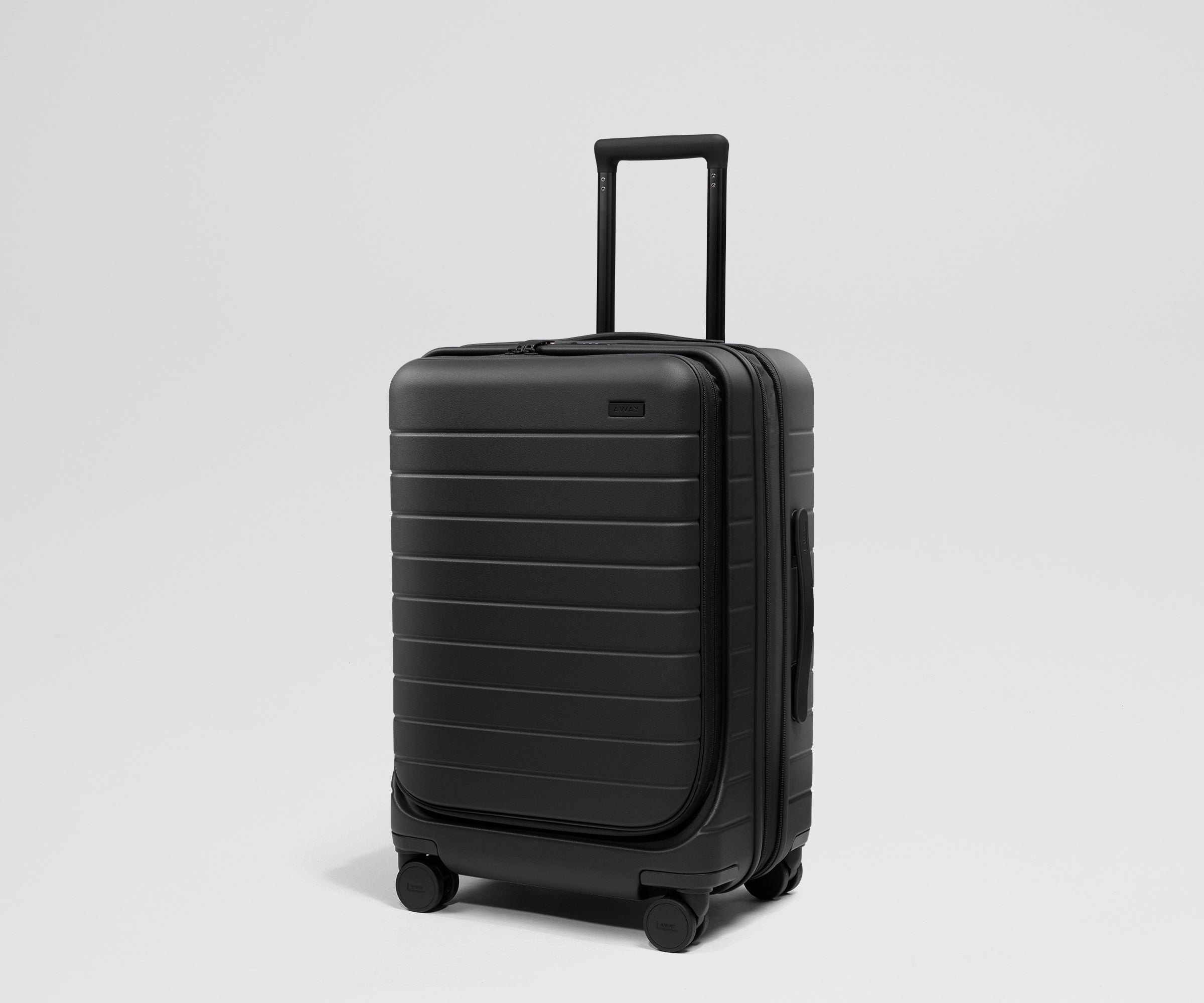 Away Topside Bigger Carry-On in Jet Black
