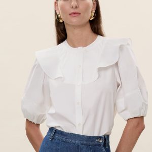 Rebecca Taylor Aisley Poplin Top
