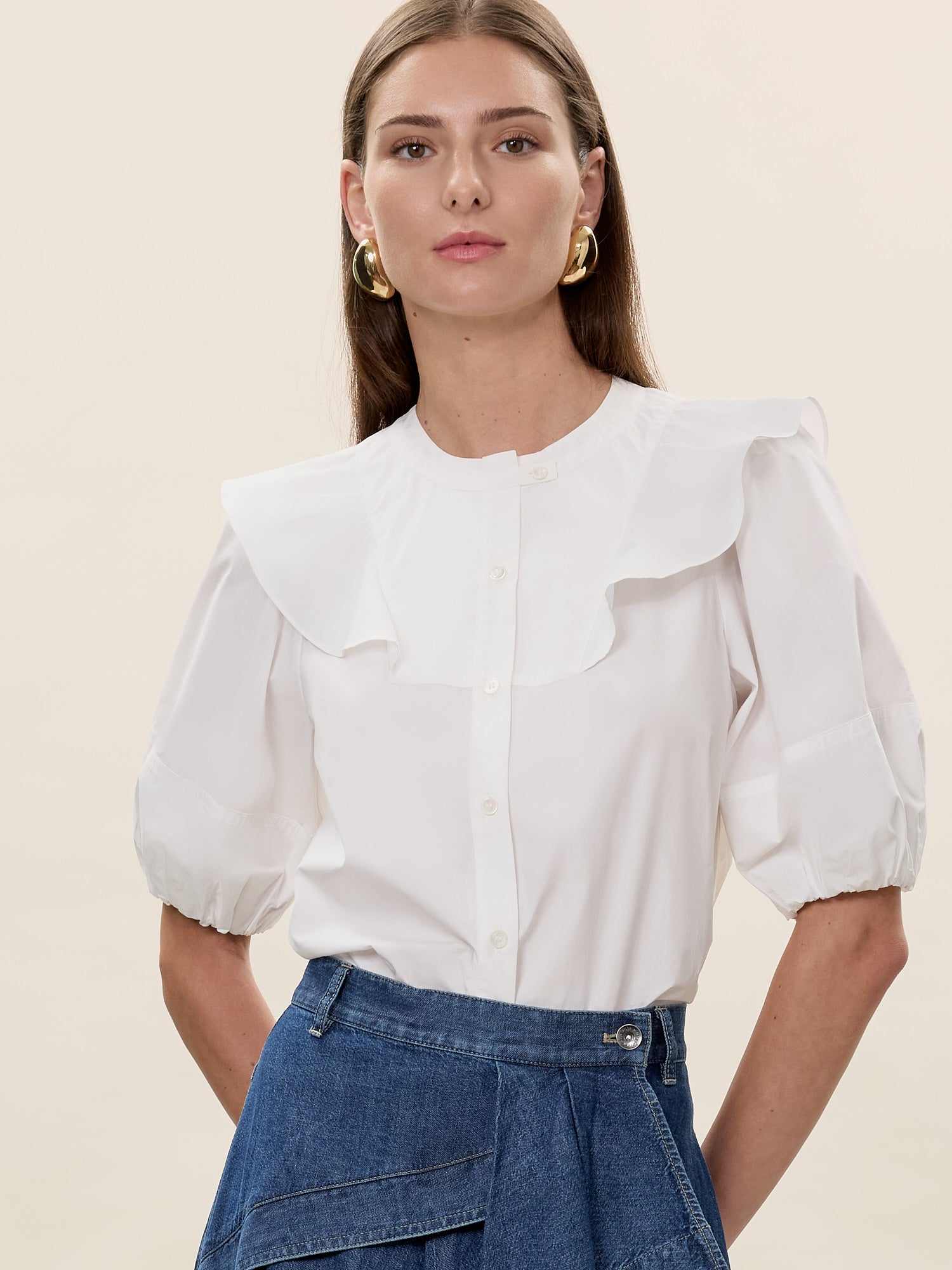 Rebecca Taylor Aisley Poplin Top