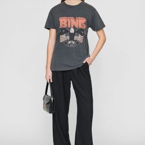Anine Bing Vintage Bing Tee - Black