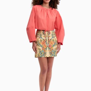Rebecca Taylor Cleo Printed Skirt