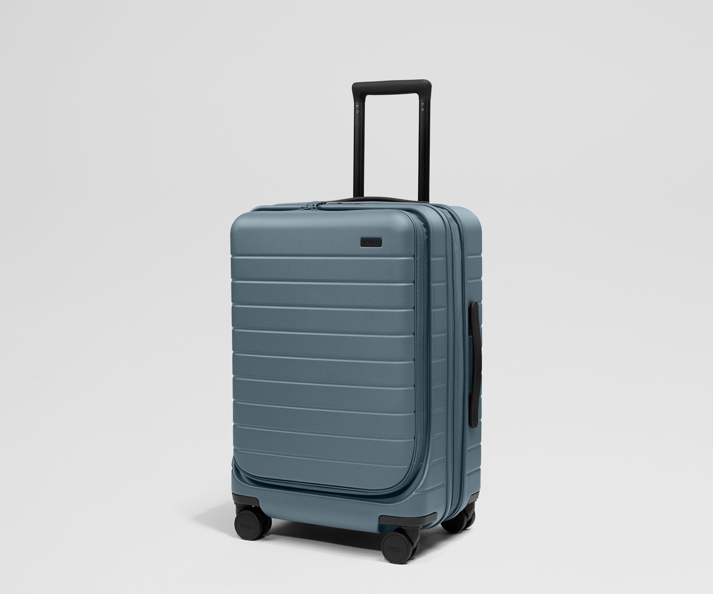 Away Topside Bigger Carry-On in Coast Blue