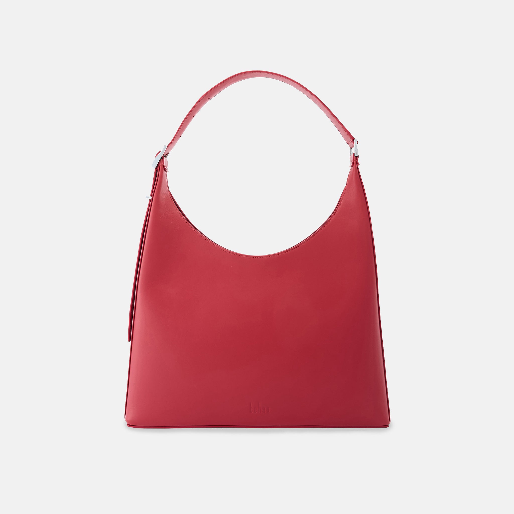 Behno DANNY FLATIRON BAG LARGE NAPPA MULBERRY