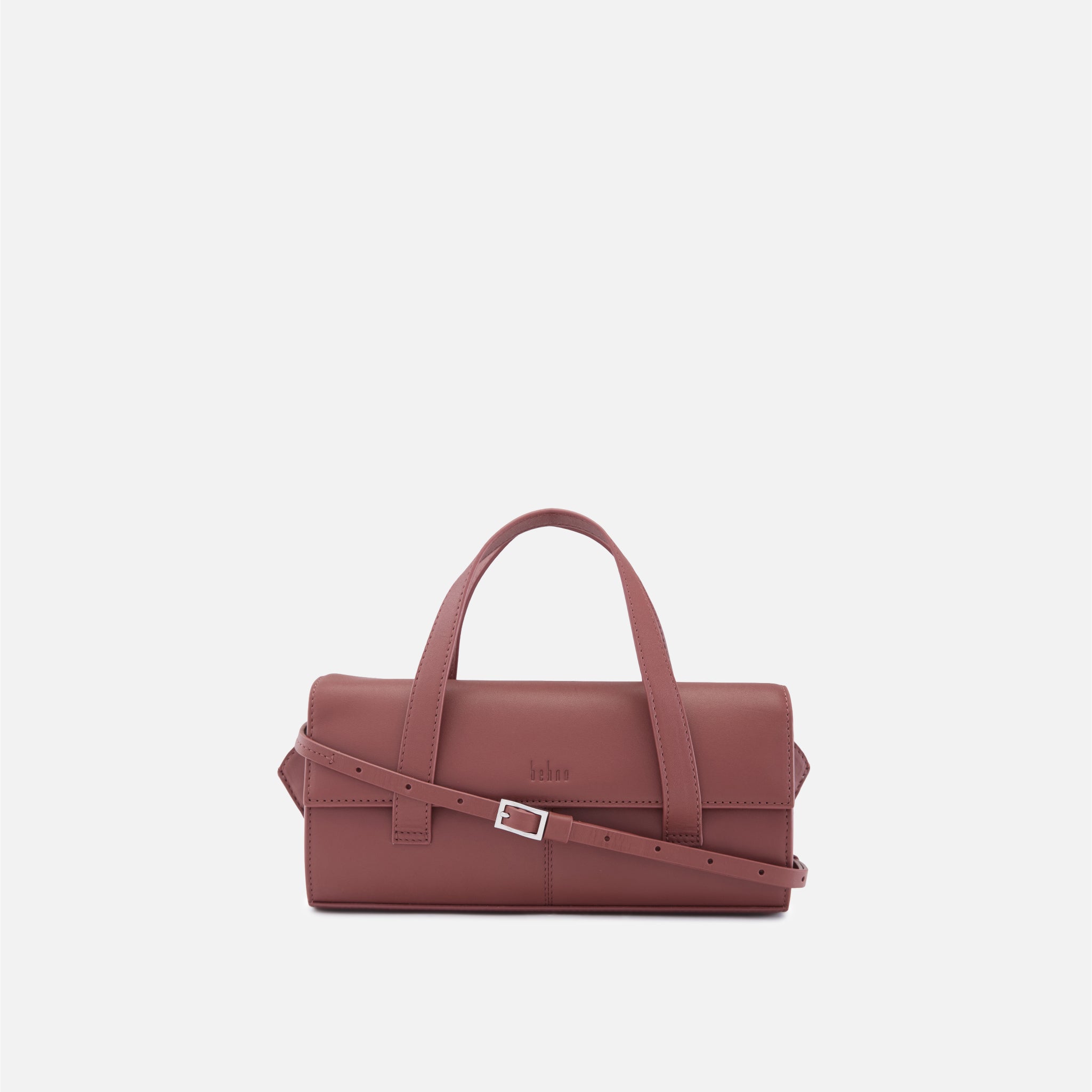 Behno MICHELLE MINI CROSSBODY NAPPA BRICK