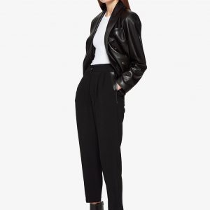 Anine Bing Eleanor Trouser - Black