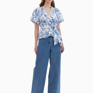 Rebecca Taylor Emelia Printed Blouse