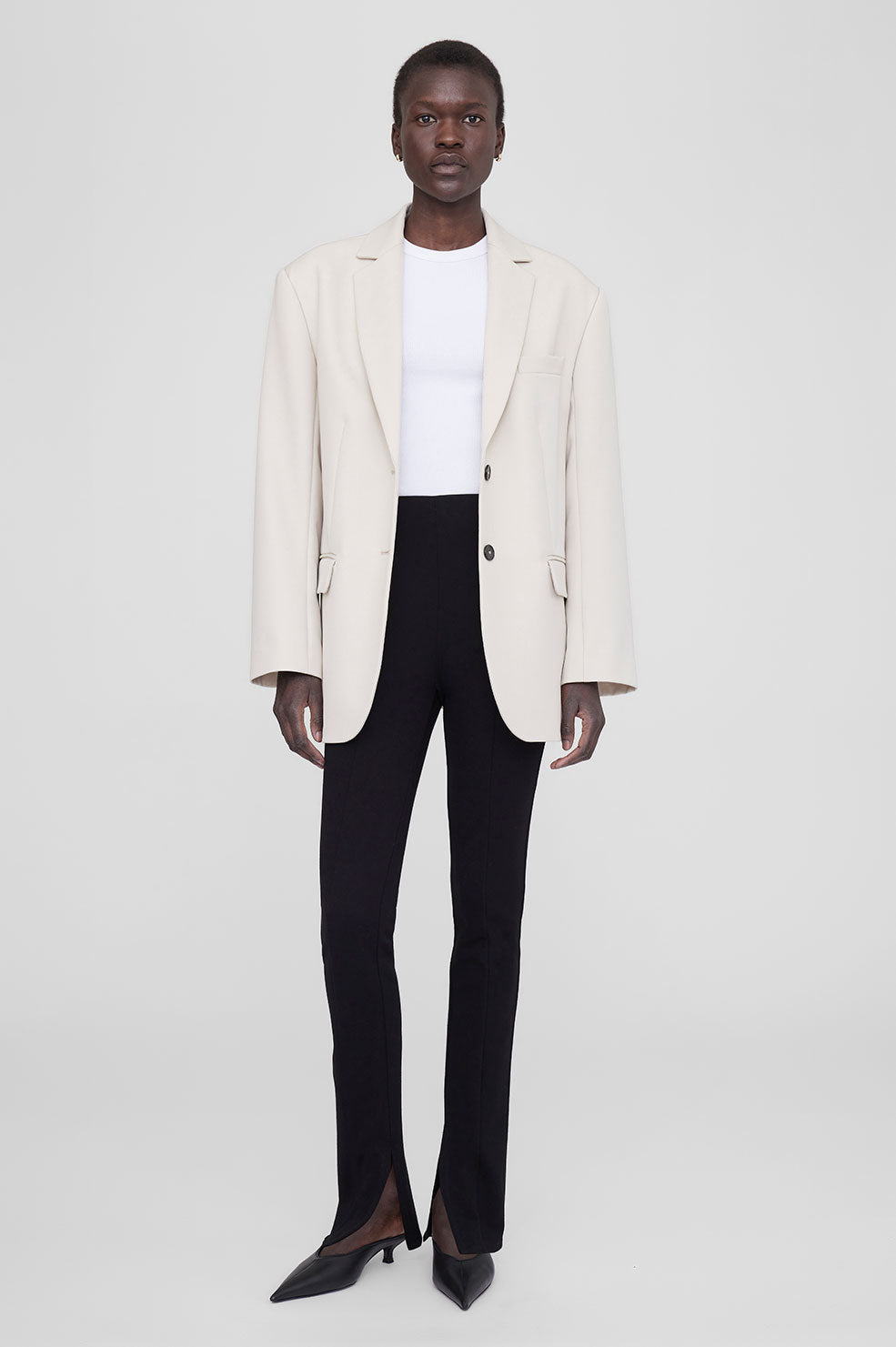 Anine Bing Max Pant - Black