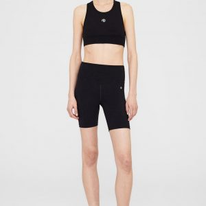 Anine Bing Blake Biker Short - Black