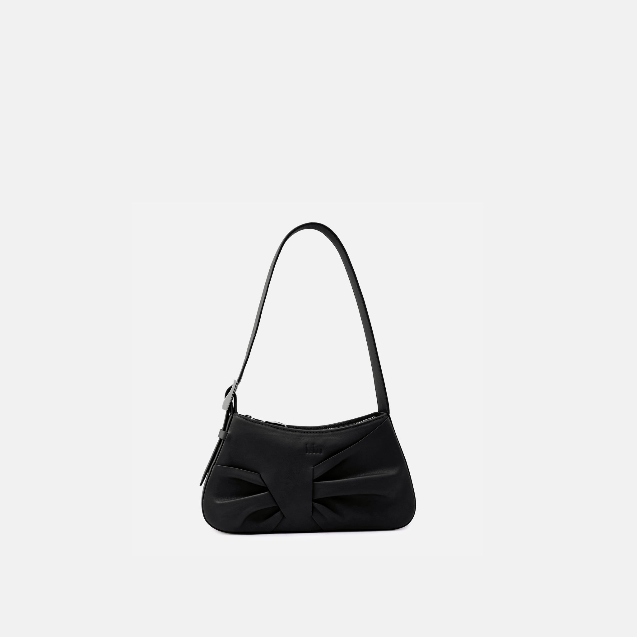 Behno LEENA MINI SHOULDER DRAPED NAPPA BLACK
