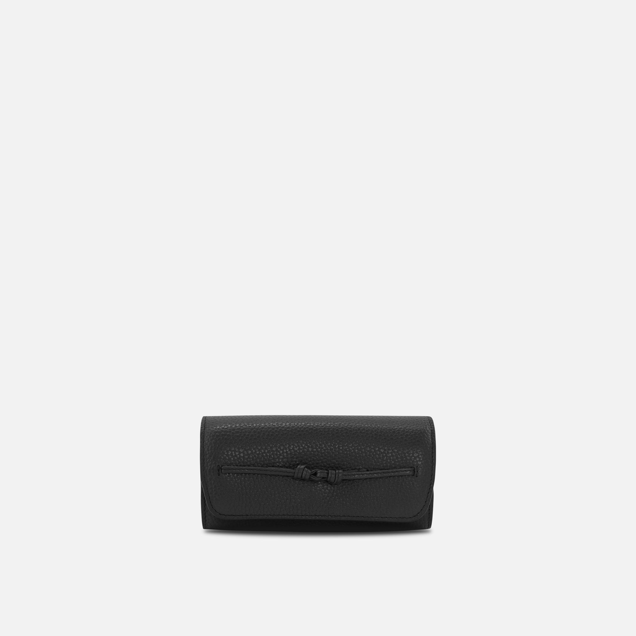 Behno SIAN SUNGLASS CASE PEBBLE BLACK