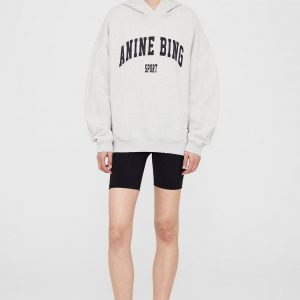 Anine Bing Harvey Sweatshirt - Heather Grey