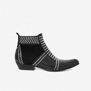 Anine Bing Charlie Boots - Silver Studs