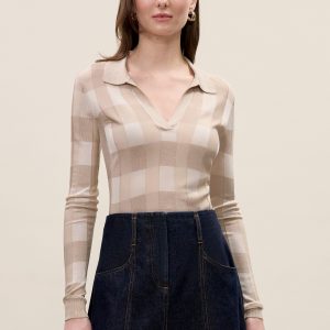 Rebecca Taylor Sheer Knit Sweater
