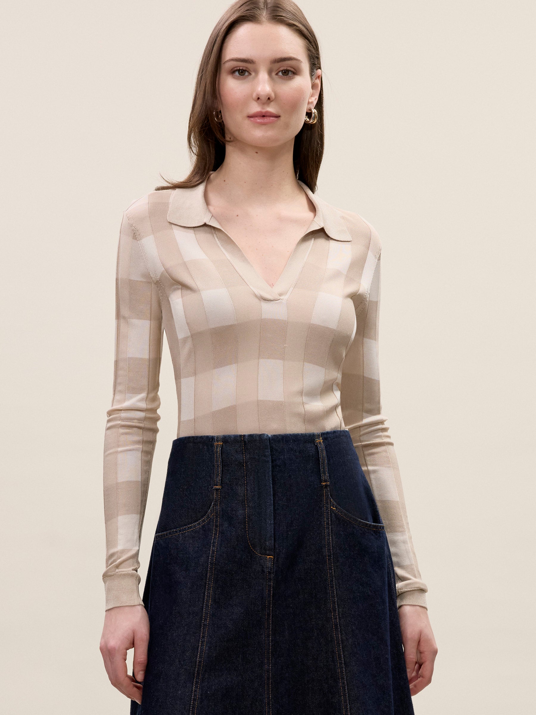 Rebecca Taylor Sheer Knit Sweater