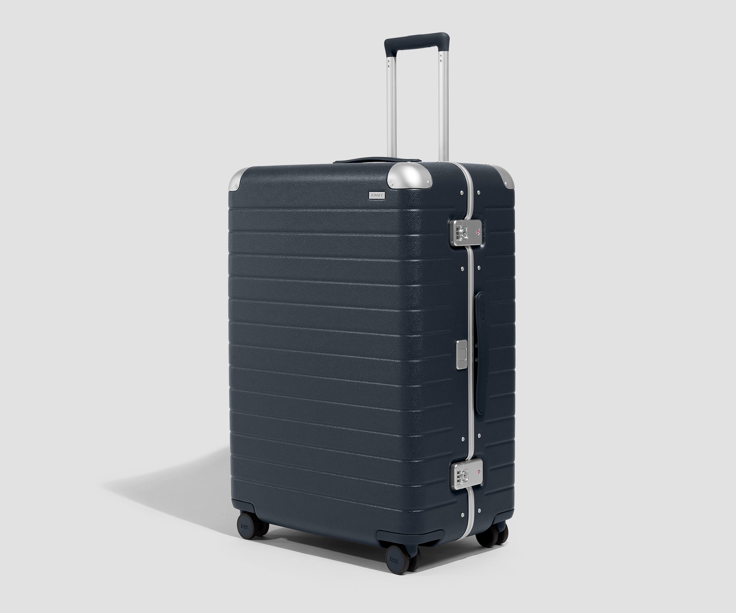 Away The Aluminum Edge Large in Navy Blue