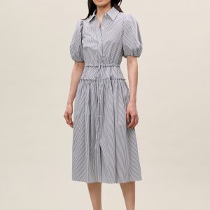 Rebecca Taylor Poplin Shirt Dress