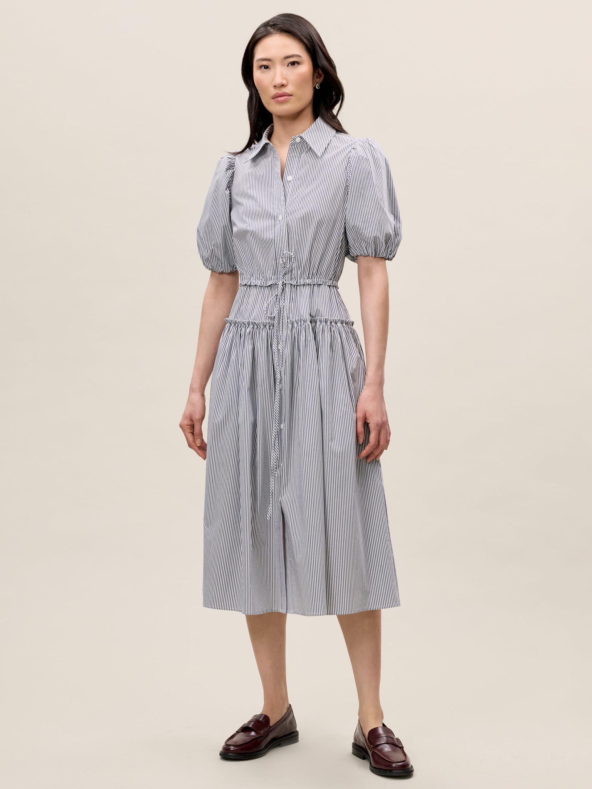Rebecca Taylor Poplin Shirt Dress