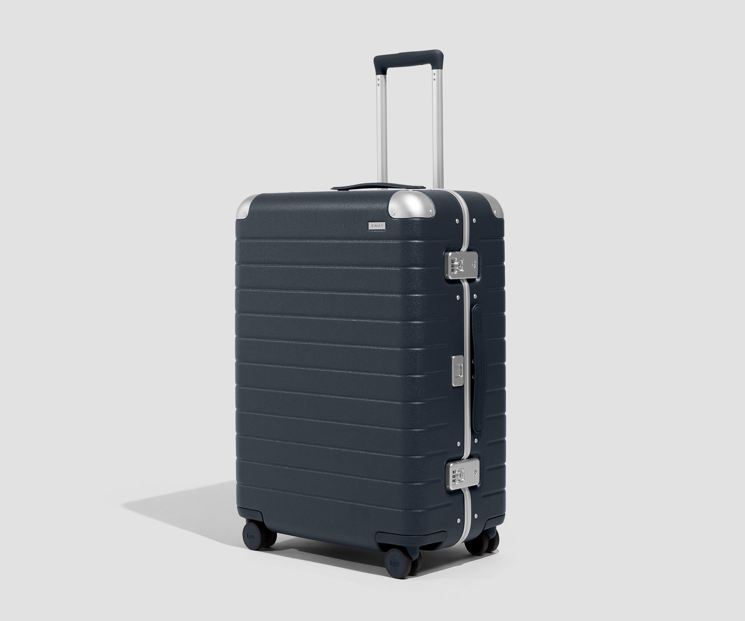 Away The Aluminum Edge Medium in Navy Blue