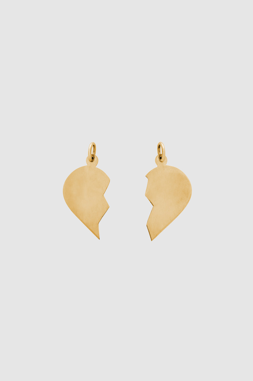Anine Bing Broken Heart Charms - 14k Gold