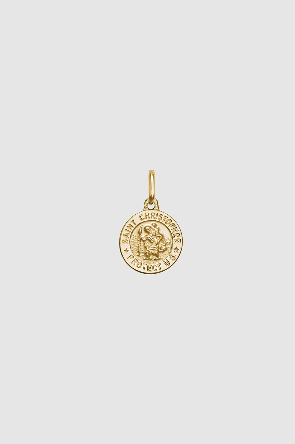 Anine Bing St Christopher Charm - 14k Gold