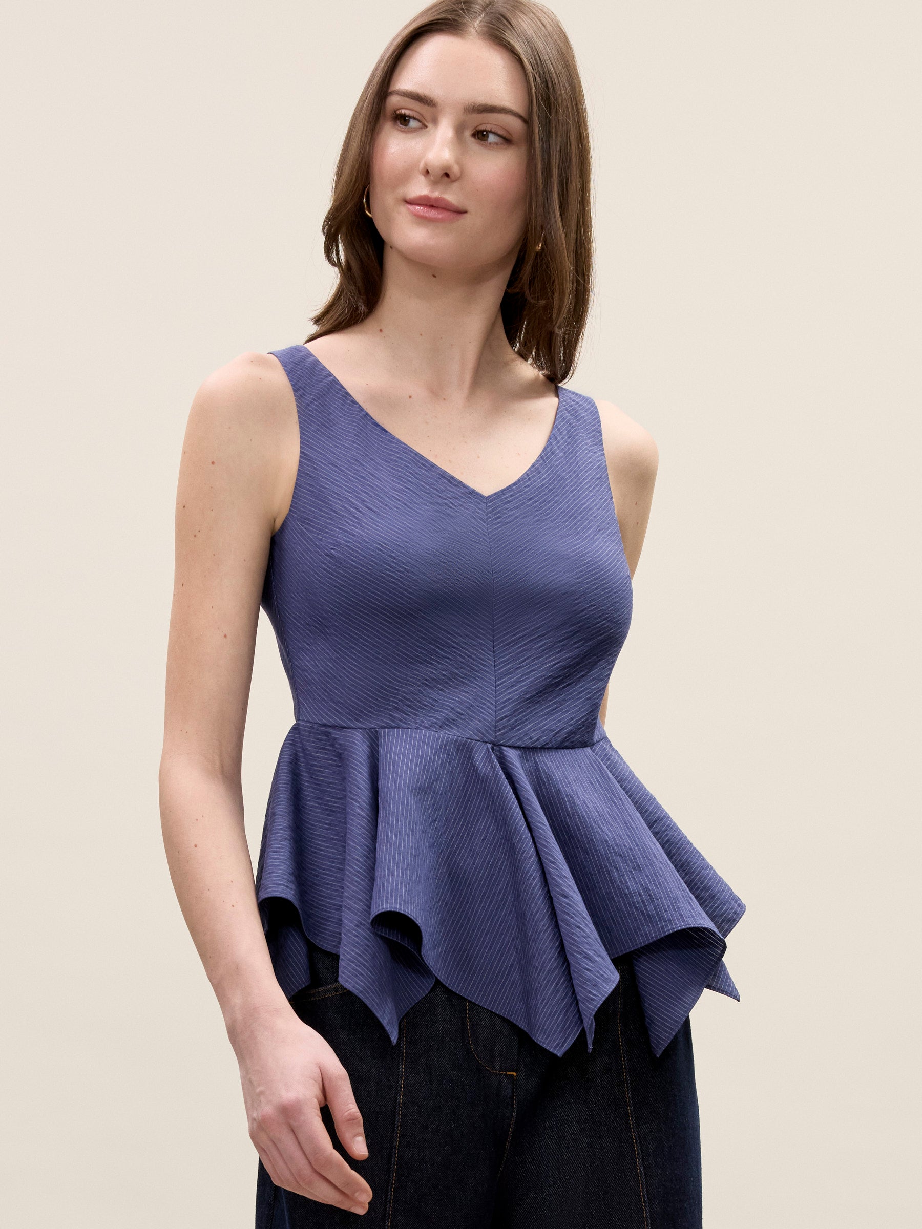Rebecca Taylor Allegra Stripe Top