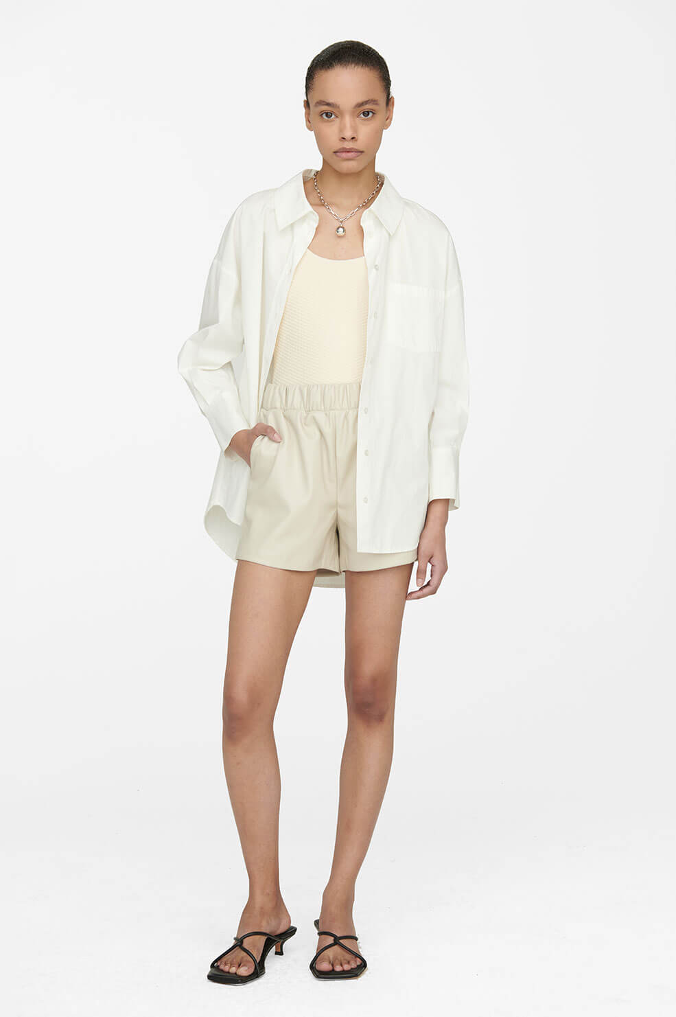 Anine Bing Sofia Short - Stone