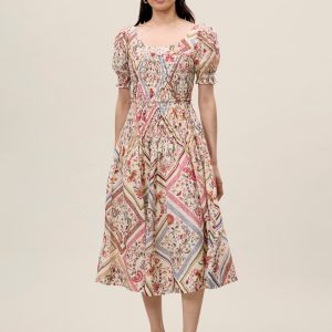 Rebecca Taylor Anya Ramie Dress