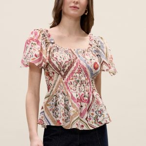 Rebecca Taylor Anya Ramie Top