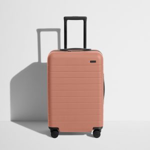 Away The Bigger Carry-On in Clay Pink