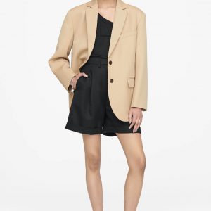 Anine Bing Liza Short - Black