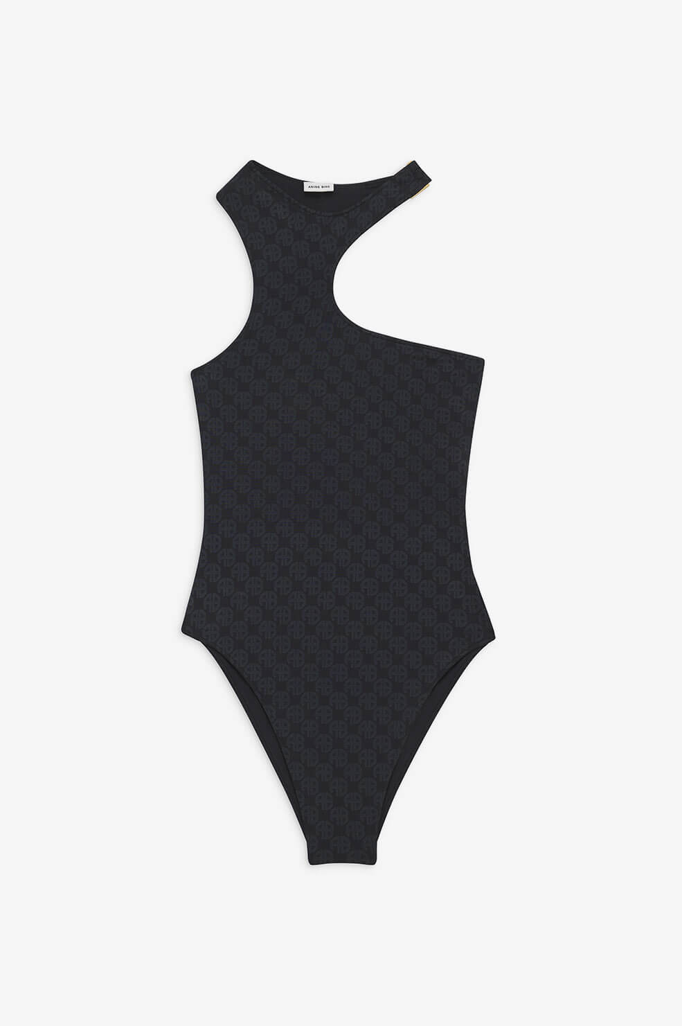 Anine Bing Lesly One Piece - Black Monogram Print