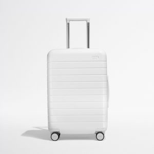 Away The Bigger Carry-On in Pearl White