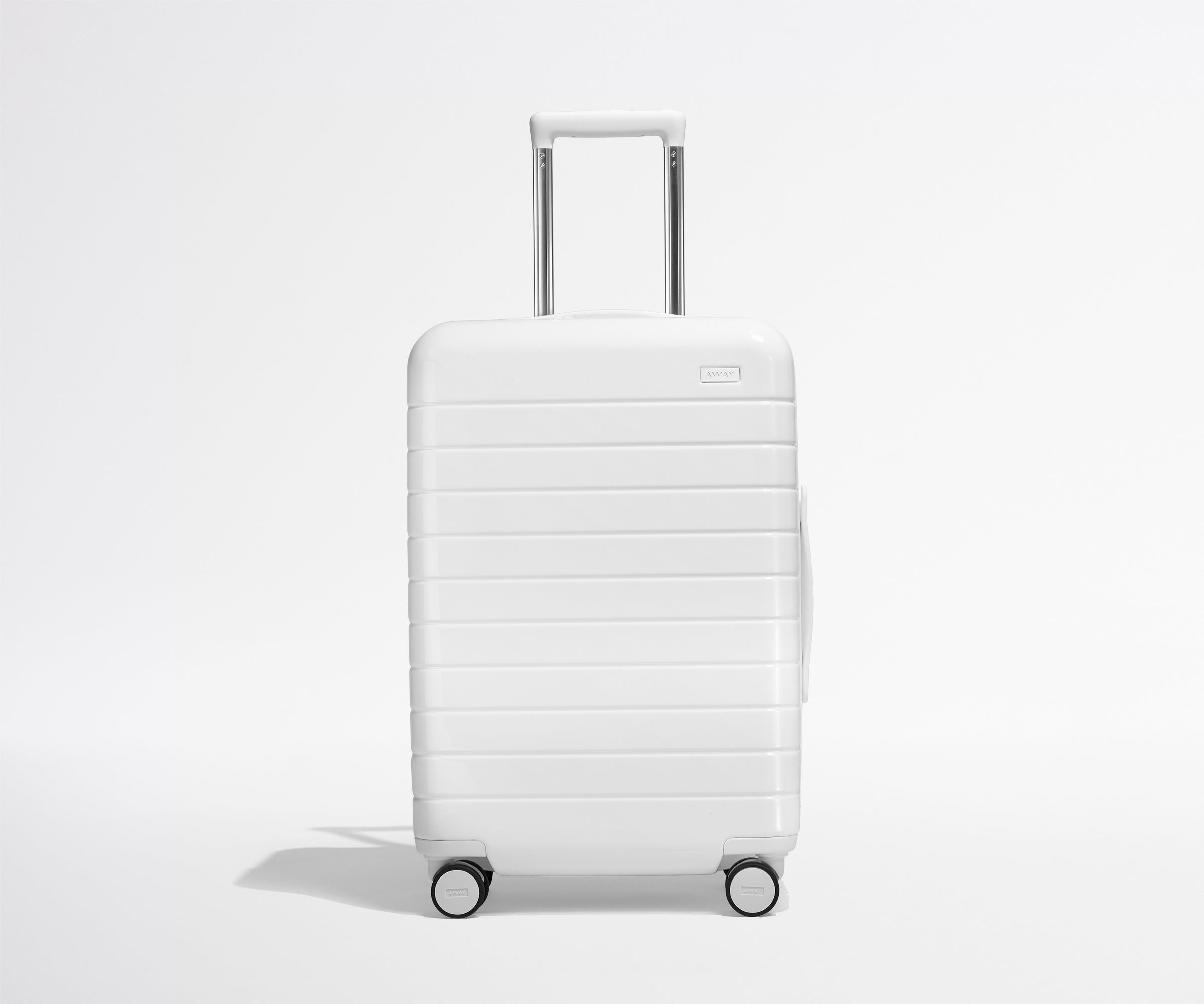 Away The Bigger Carry-On in Pearl White